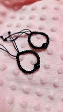 Load image into Gallery viewer, Kids black bead bracelet
