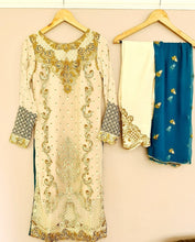 Load image into Gallery viewer, pakistani designer dress indian dress shalwar kameez pakistani clothes shalwar kameez pakistani ready made dress uk

