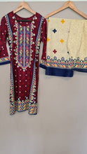 Load image into Gallery viewer, ajrak dress indian dress pakistani dress salwar kameez pakistani clothes uk shalwar kameez uk
