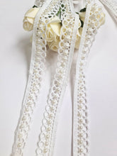 Load image into Gallery viewer, Pearl lace trim
