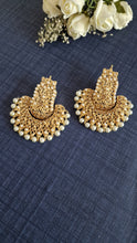 Load image into Gallery viewer, INDIAN JEWELRY, Indian Earrings, Pakistani Jewelry, Pakistani Bridal, Indian Jewellery, Wedding Earrings, Jhumka, Jhumki, Gold Jewelry
