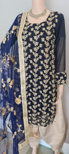 Load image into Gallery viewer, indian dress-BLUE
