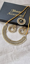 Load image into Gallery viewer, indian jewellery raani haar indian jewellery pakistani jewellery necklace choker kundan bridal sets indian bride salwar kameez sari lehnga
