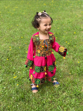 Load image into Gallery viewer, kids Afghani dress girls afghan dress kids afghan suit girls shalwar kameez  Pakistani girls salwar suit Indian dress traditional dresses
