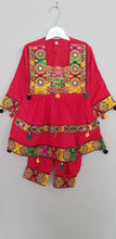 Load image into Gallery viewer, kids Afghani dress girls afghan dress kids afghan suit girls shalwar kameez  Pakistani girls salwar suit Indian dress traditional dresses
